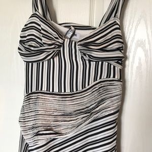 Moschino Dresses - Moschino Black and White Stripes Dress Moschino Dresses - Moschino Black and White Stripes Dress